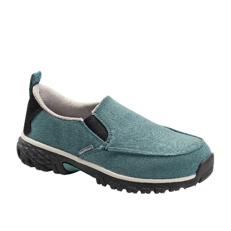 All-Day Comfort Shoes Nautilus 1683 Women's Breeze Laguna Blue Alloy Toe Work Shoes