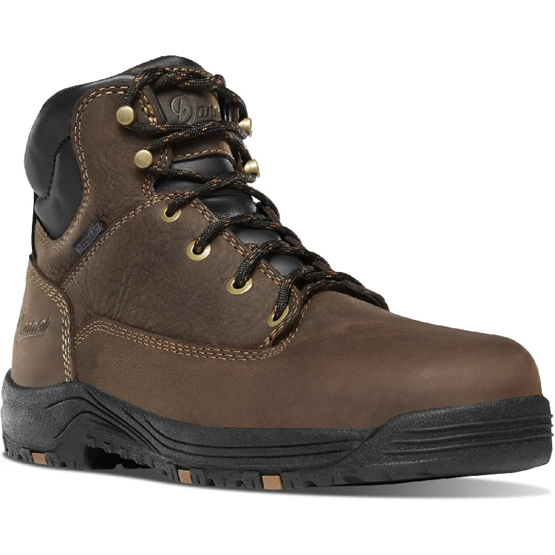 Premium Style Offers Danner Women's Caliper 5" Aluminum Toe WP Work Boot - Brown - 19455 Premium Style Offers Danner Women's Caliper 5" Aluminum Toe WP Work Boot - Brown - 19455
