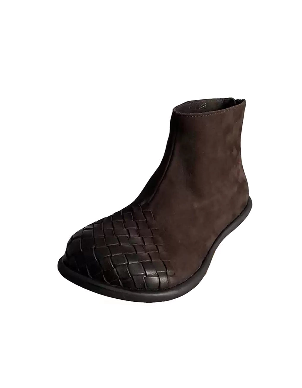 Everyday Fashion Shoes Handmade Retro Leather Wide Toe Box Ankle Boots