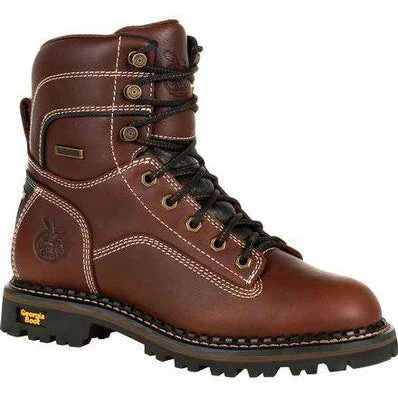 Everyday Elegance Sale Georgia Women's AMP LT Logger WP Low Heel Work Boot - Brown - GB00427 Everyday Elegance Sale Georgia Women's AMP LT Logger WP Low Heel Work Boot - Brown - GB00427