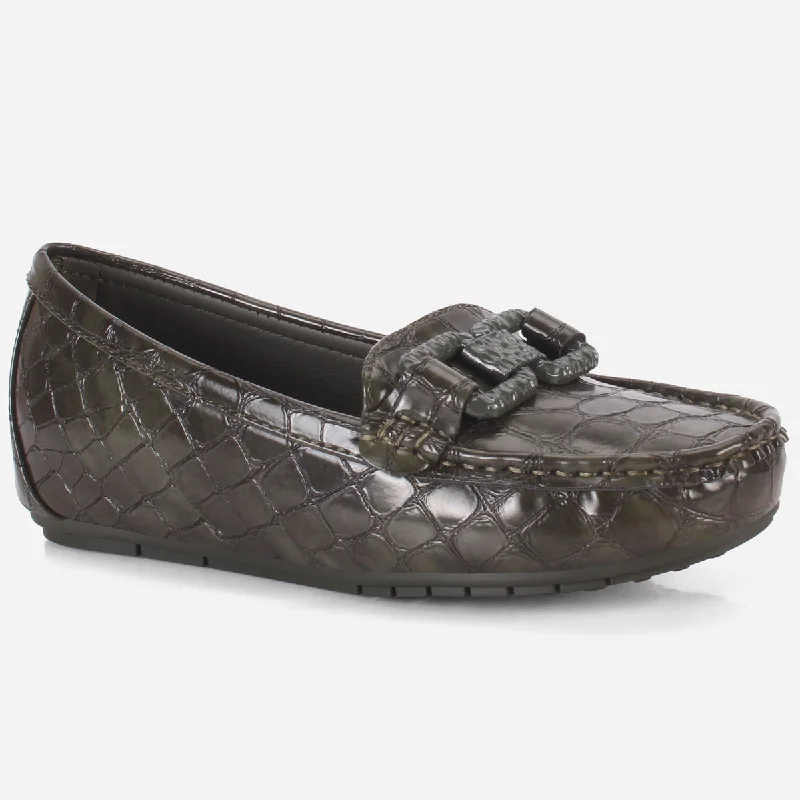 Get The Latest Trends Women's "ZULIRA" Low Wedge Moccasins
