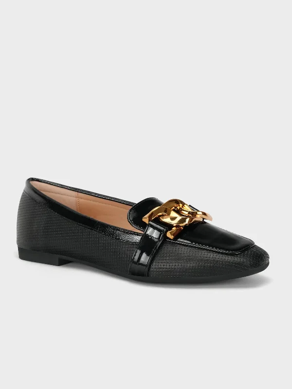 Cozy Winter Boots Promotion Womens "GIGSY" Buckled Slip On Pumps