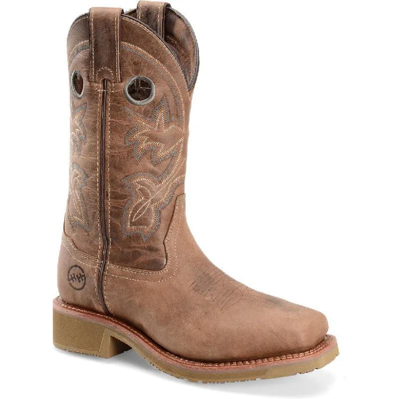 Women's Dress Shoes Double H Women's Haddie 11" Comp Toe Western Work Boot- Brown - DH2411 Women's Dress Shoes Double H Women's Haddie 11" Comp Toe Western Work Boot- Brown - DH2411