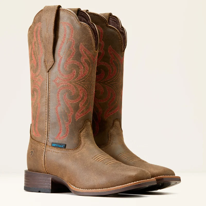 Limited Stock, Big Sale Ariat WOMEN'S Primera StretchFit Waterproof Western Boot Style No. 10046960 Limited Stock, Big Sale Ariat WOMEN'S Primera StretchFit Waterproof Western Boot Style No. 10046960