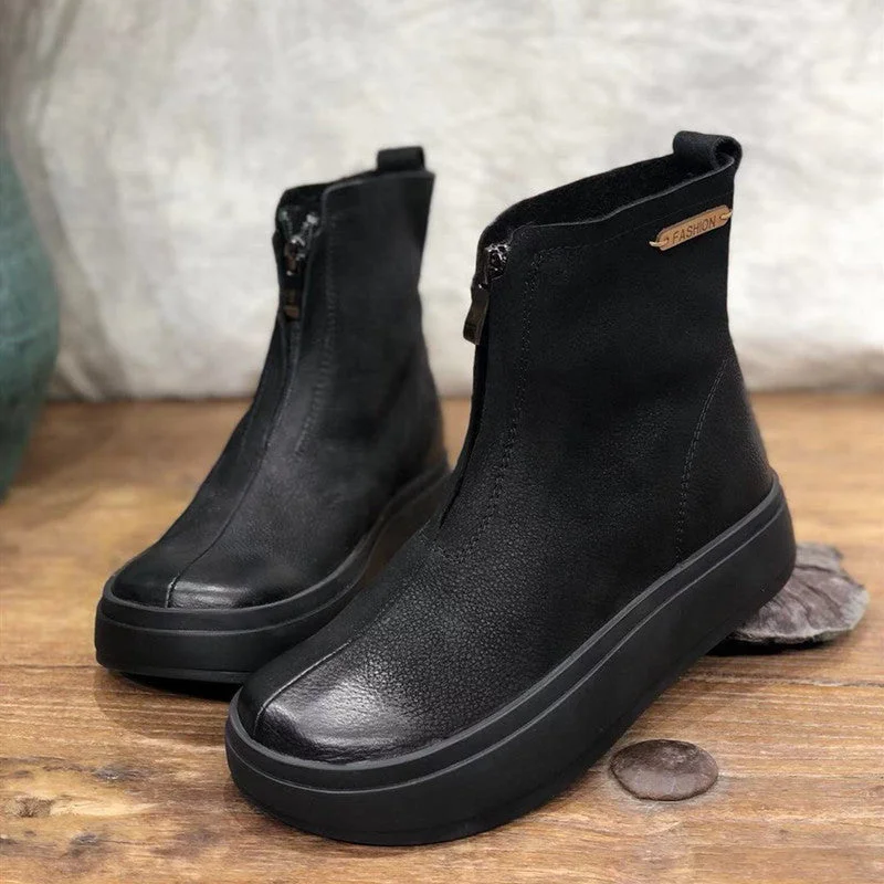 Modern Chic Discounts Casual Platform Velvet Women's Boots | Gift Shoes