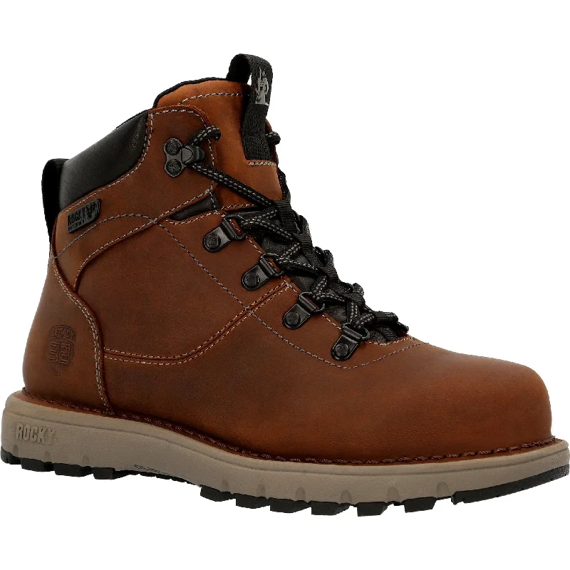 Vintage-Modern Style Offers Rocky Women's Legacy 32 6" Comp Toe WP Work Boot - Brown - RKK0350 Vintage-Modern Style Offers Rocky Women's Legacy 32 6" Comp Toe WP Work Boot - Brown - RKK0350