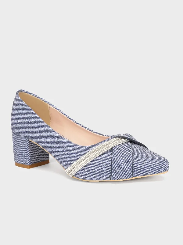 Classic Casual Shoes Sale Women's "ALBALI" Formal Block Heel Courts