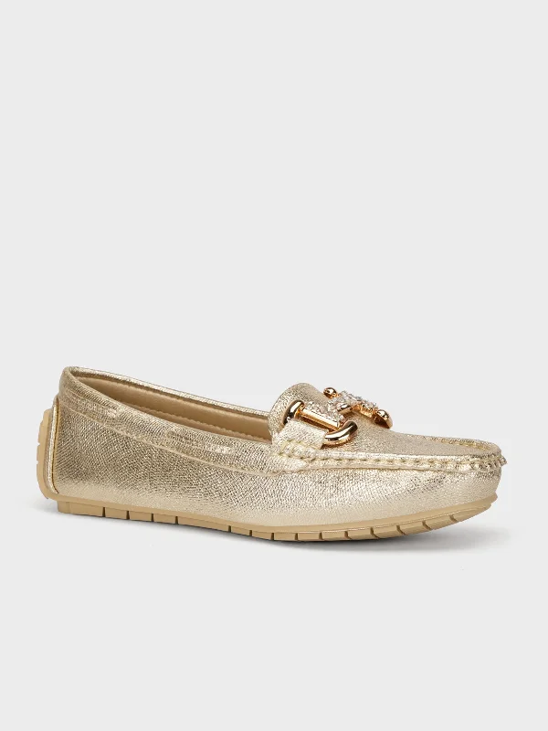 Bold Fashion Sales Women "FARGO" Round Toe Stylish Moccasins