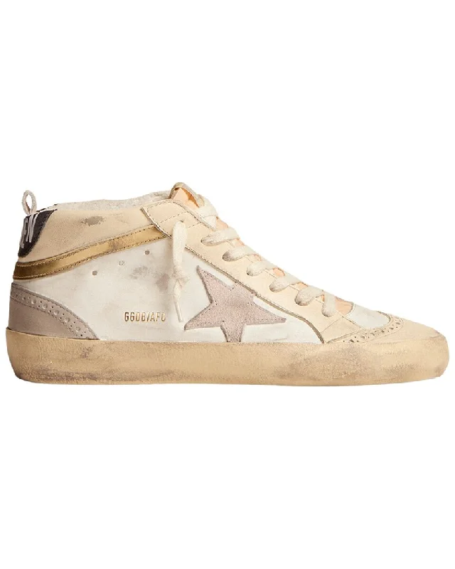Weekend Exclusive Golden Goose Mid Star Leather Sneaker