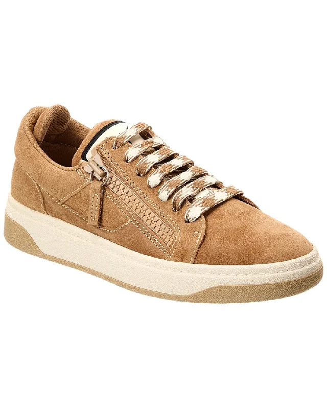 Comfortable Business Shoes Giuseppe Zanotti GZ94 Suede Sneaker