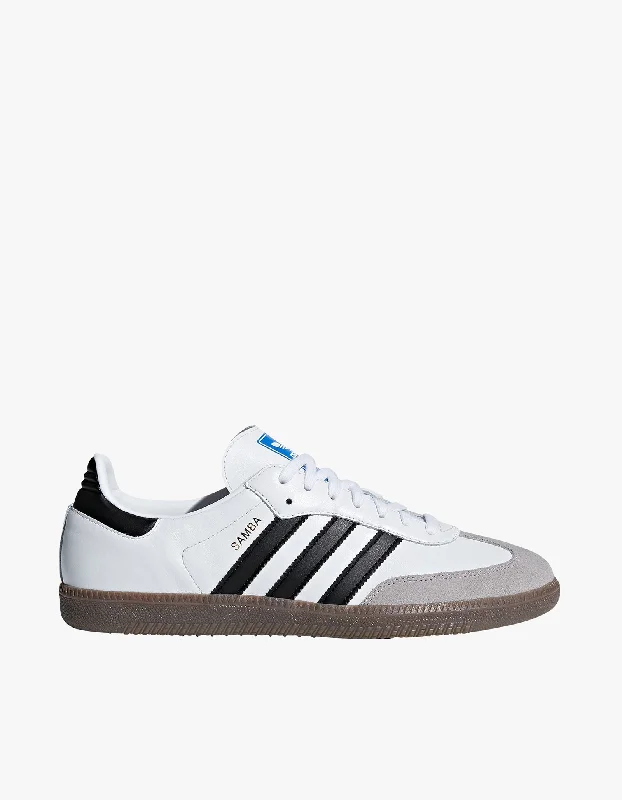 Luxury Streetwear Shoes Womens Samba OG - Cloud White/Core Black/Clear Granite
