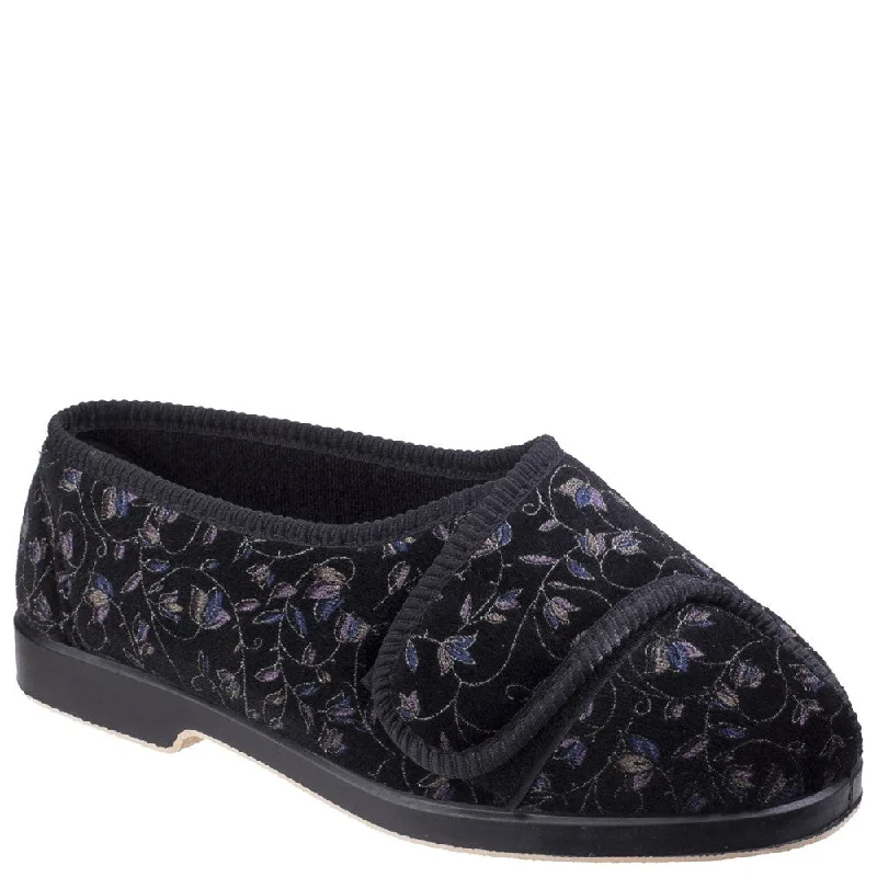 Discount Store GBS Nola Extra Wide Fit Ladies Slipper