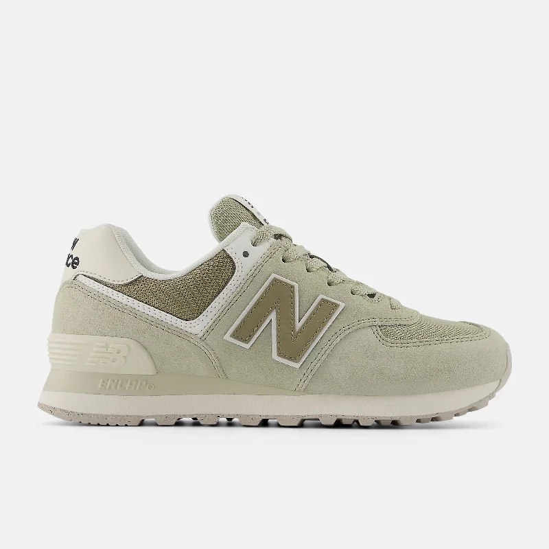 Trendy Flats Sale New Balance 574 Shoe - OLIVINE DARK STONEWARE TURTLEDOVE