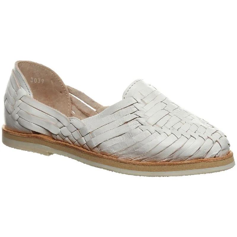 Affordable Shoe Fashion Bearpaw Womens SILVIA Leather Slip-On Huarache Sandals