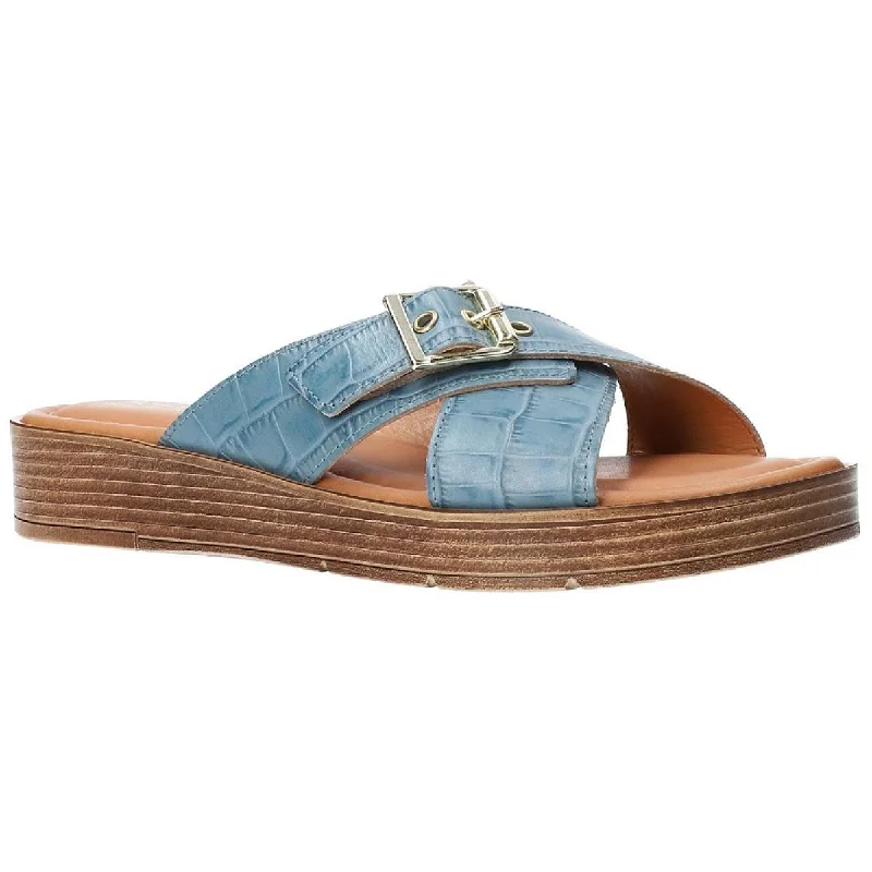 Sustainable Footwear Sale Con-Italy Womens Slip On Wedge Flat Sandals