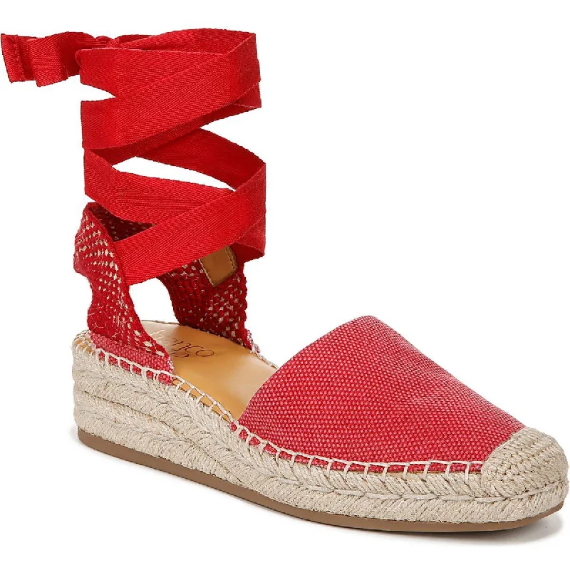 Bid Farewell To The Old Season Franco Sarto Womens Britney Canvas Espadrilles