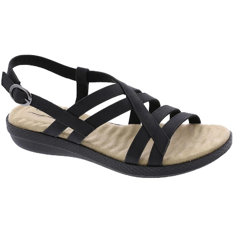 Best Shoe Deals Lobo Womens Slip On Open Toe Slingback Sandals
