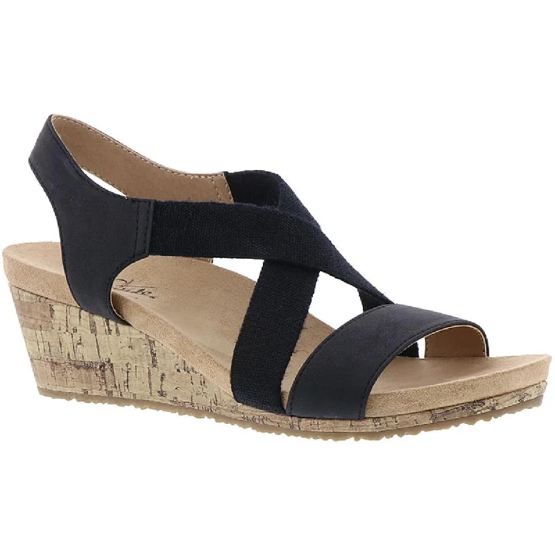 Budget-Friendly Fashion Mexico Womens Laceless Slip On Wedge Sandals