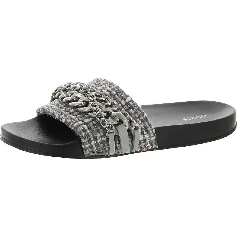 Exclusive Discount Salema Womens Chain Knit Pool Slides