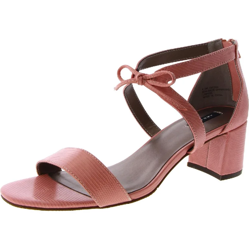 Style Revolution Sicily Womens Ankle Strap Open Toe Heel Sandals