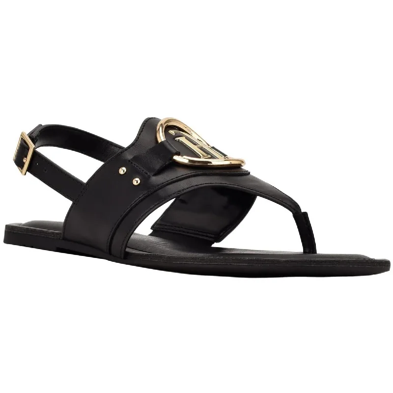 Women's Shoe Sale Tommy Hilfiger Womens LANNYE Flats Ankle Strap T-Strap Sandals