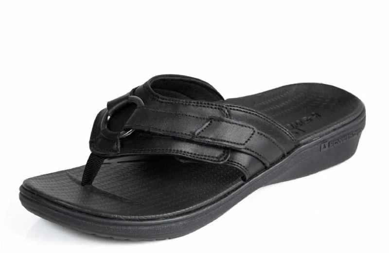 Trendy Fashion Sale Women's Sandal With Adjustable Strap In Black