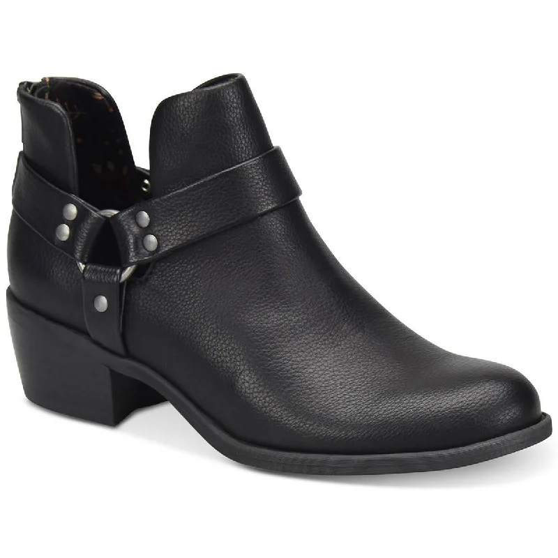 Comfort Meets Fashion B.O.C. Womens Liza Faux Leather Embossed Booties