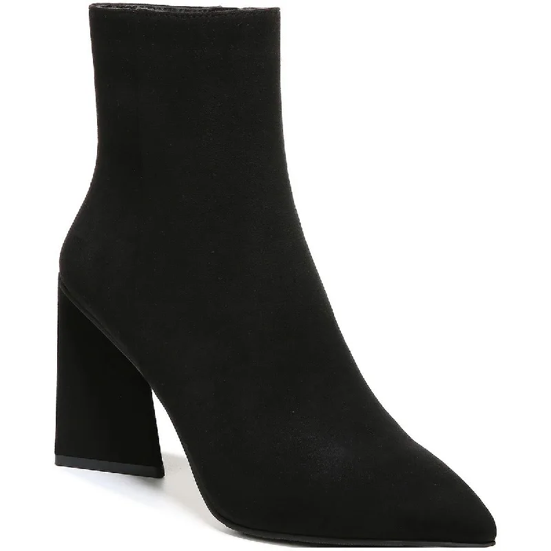 Sale Clearance Bar III Womens Asyaf Block Heel Pointed Toe Ankle Boots