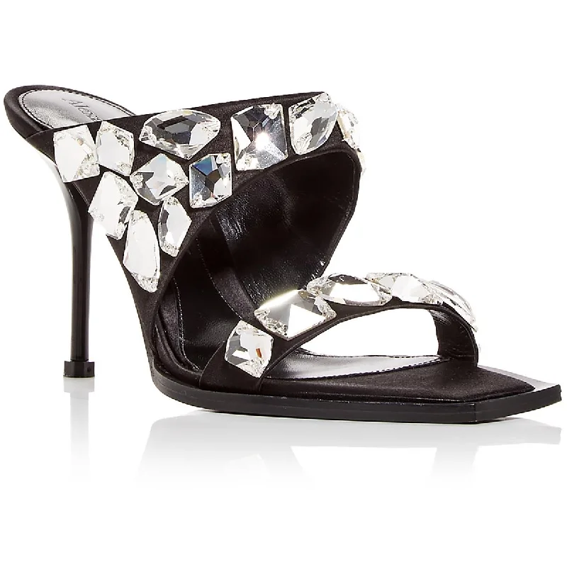 All-Day Comfort Shoes Sale Womens Slip On Open Toe Heels