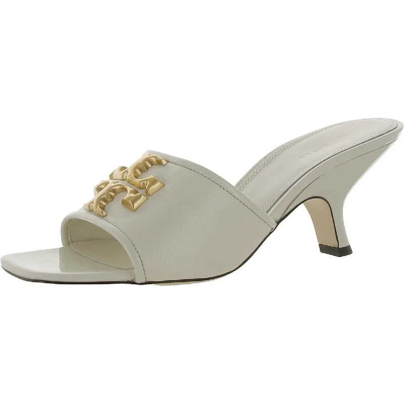 Affordable Shoe Fashion Eleanor Womens Leather Square Toe Heels