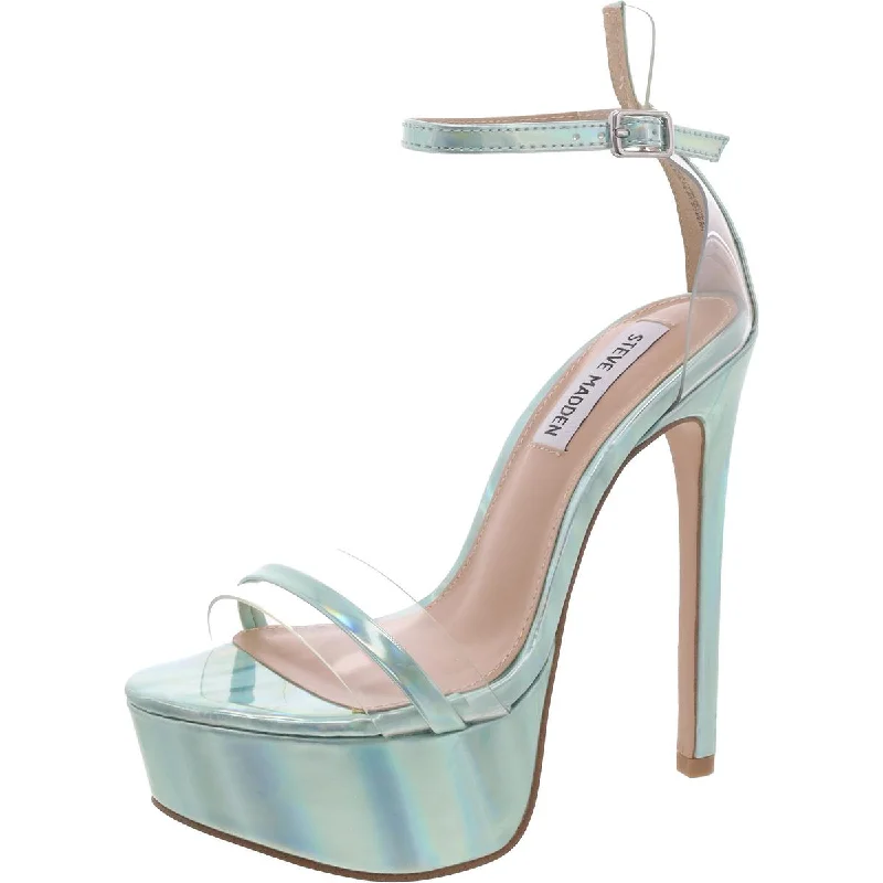 Must-Have Boots Sale Sensual Womens Vinyl Metallic Platform Heels