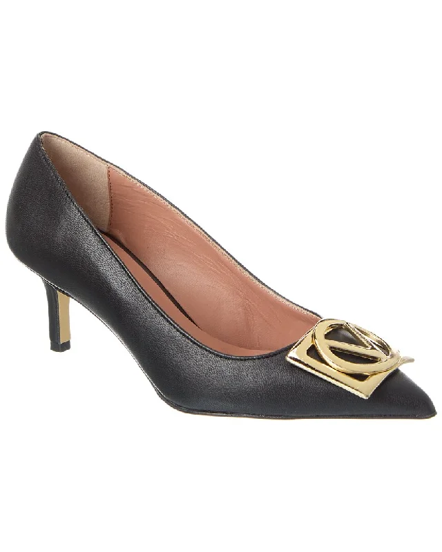 Evening Elegance Valentino By Mario Valentino Doria Leather Pump