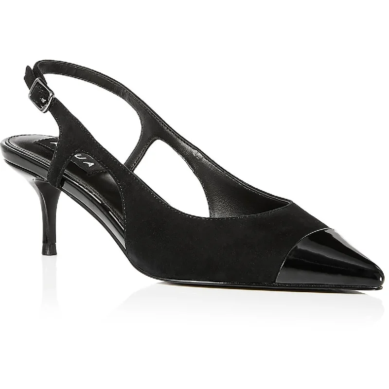 Best Sellers KOKO Womens Suede Pointed toe Kitten Heels