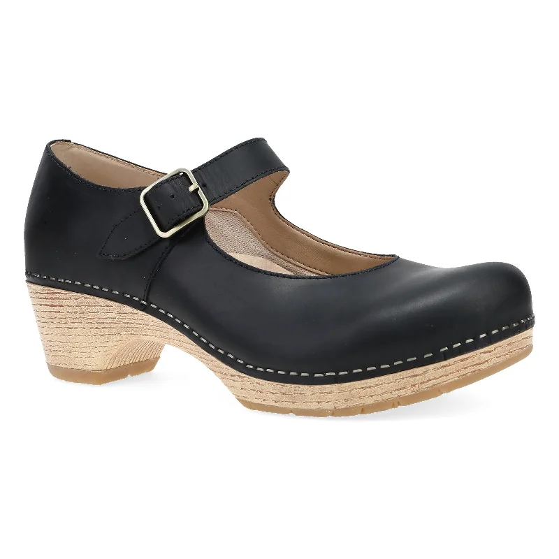 Luxury Shoes Clearance Lilah Black Oiled Pull Up