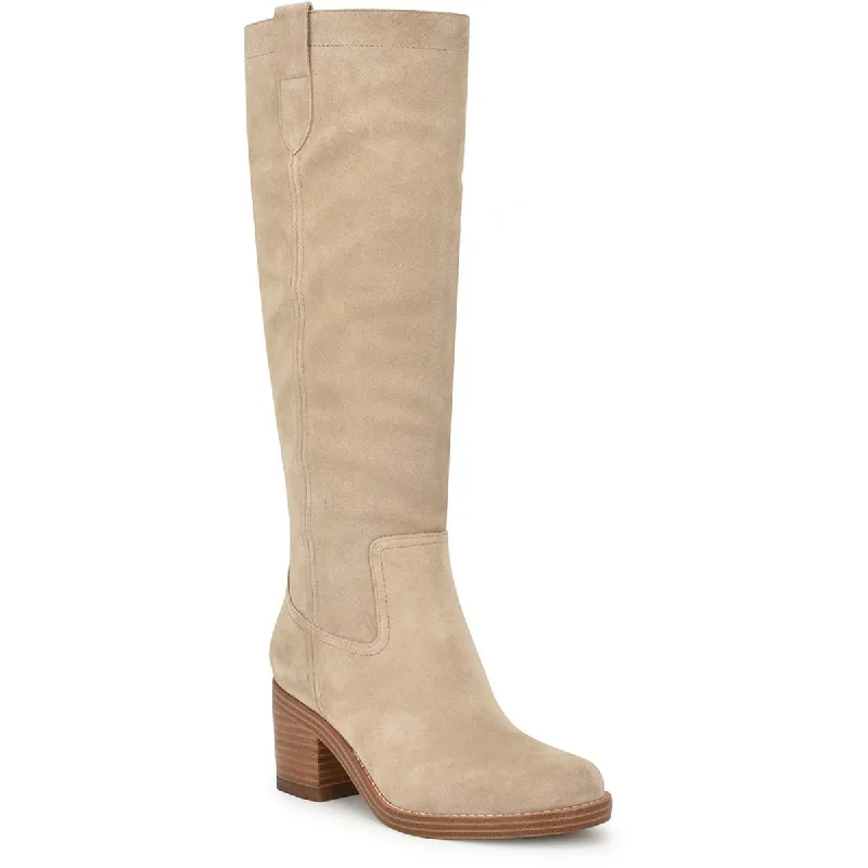 Glamorous Fashion Offers Nine West Womens HECEE Faux Leather Round toe Knee-High Boots Glamorous Fashion Offers Nine West Womens HECEE Faux Leather Round toe Knee-High Boots