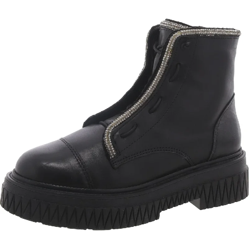 Flash Sale Fever Schutz Womens Rhinestone Side Zipper Ankle Boots