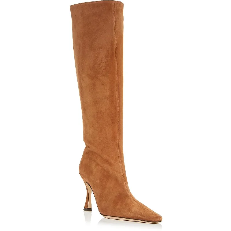All-Day Comfort Shoes Sale STAUD Womens cami boot Pull On Zipper Knee-High Boots