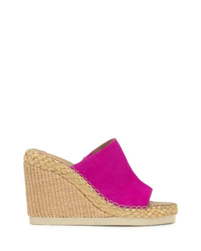 Comfortable Motion Flexible Shoes Brissia Wedge Mule
