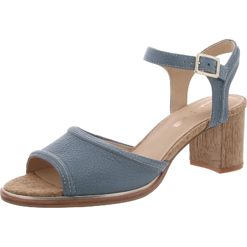 Casual Fashion Ellis Clara Womens Leather Open Toe Slingback Sandals