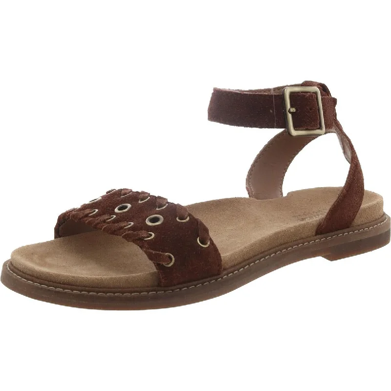Mega Sale Corsio Amelia Womens Suede Adjustable Slingback Sandals