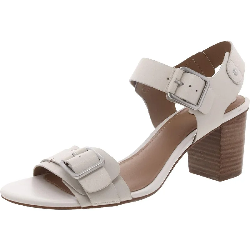 Holiday Glam Ralene Dazzle Womens Open Toe Adjustable Block Heel