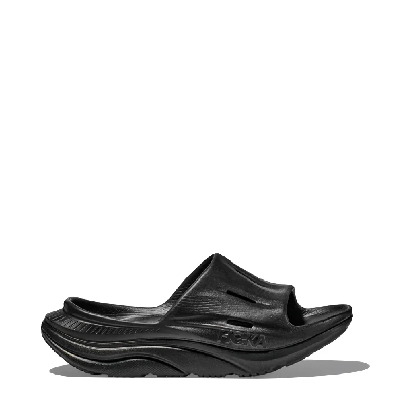 Flash Sale Online Hoka Ora Recovery Slide 3 Sandal in Black