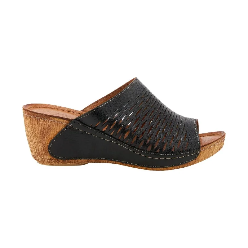 Discount Price Spring Step Women's Cunacena Sandal - Black