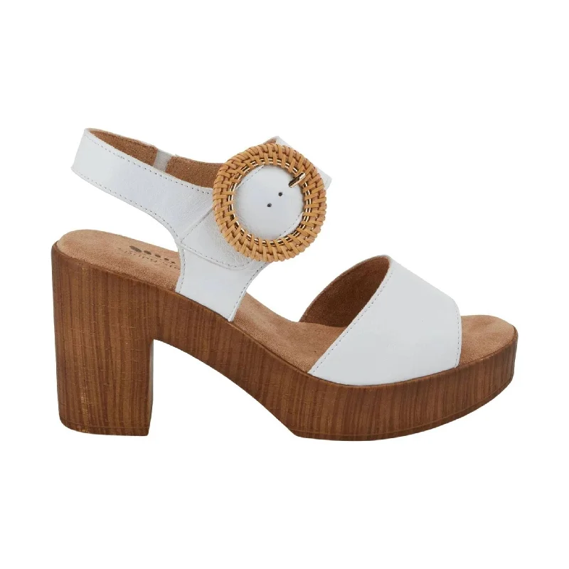 End Of Season Clearance Spring Step Women's Gamona Sandals - White