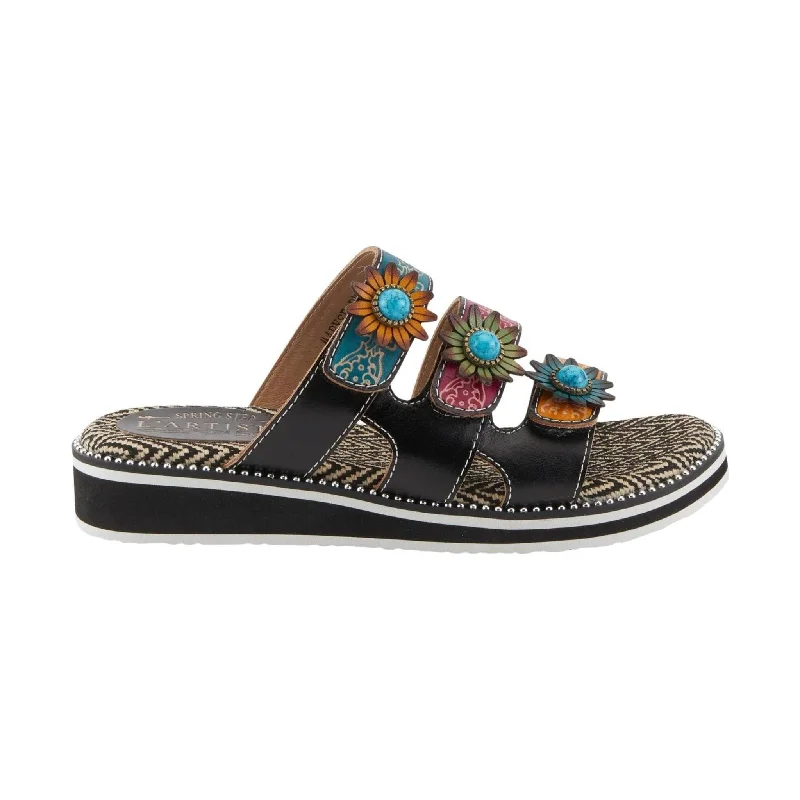Bold Fashion Spring Step Women's L'artiste Maryse Sandals - Black Multi